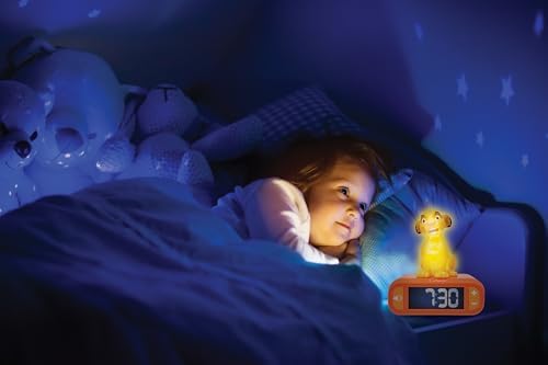 LEXiBOOK, Simba Nightlight Alarm Clock, RL800AN