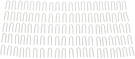 100Pcs High Temperature Jump Jewelry Hanger Hooks UHook Ornament Accessories for Nichrome Tools Uniform Size Ceramic Mini Decor Ornament Hooks