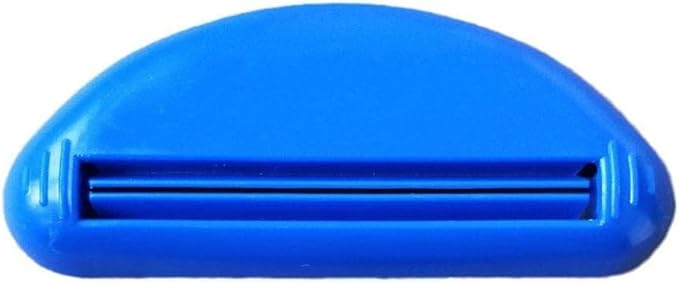 Toothpaste Tube Squeezer,Plastic Toothpaste Tube Squeezer Dispenser,Toothpaste Clips for Saving Toothpaste,Simple and Practical,Mobility and Daily Living Aids (Blue)