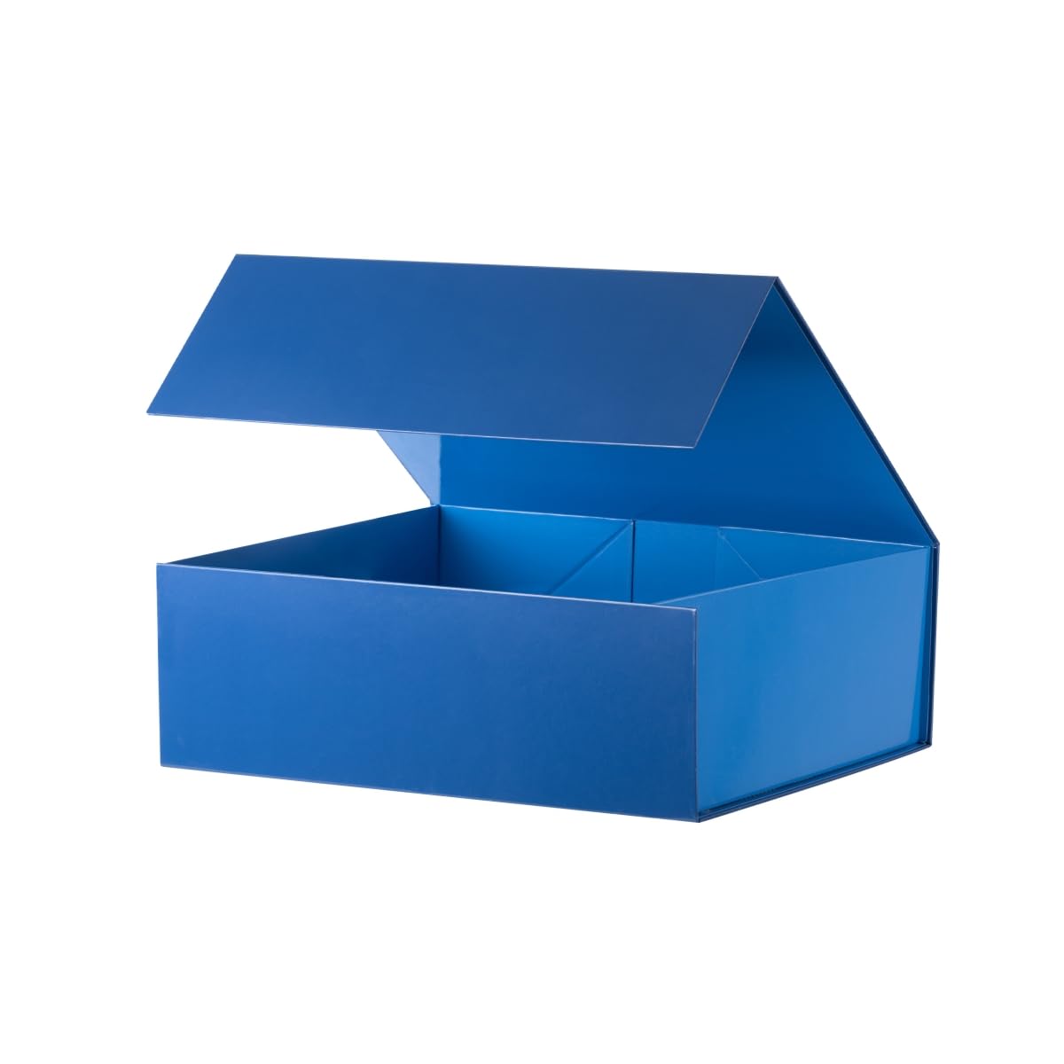 MUMUPACK Blue Extra Large Gift Box 19x16x6 Inches,Collapsible Large Gift Box with Lid Magnetic Closure for Wedding Dress Groomsman Proposal Box