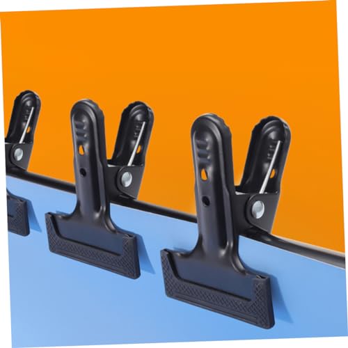 Hemobllo 4pcs Heavy Duty Photography Backdrop Clips Fixing Clamps for Secure Backgrounds Easy to Install Versatile for Crafts and Outdoor Use