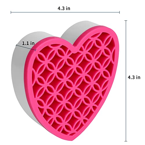 Silicone Makeup Brush Holder, Cosmetic Organizer, Pen Holder for Desk, Pencil Case, Sewing Tool, Beauty Tool, Brushes, Scissors, Toothbrush Holders (Blue) - color: Blue