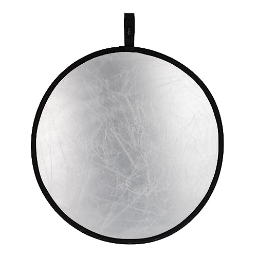 Rogue 2-in-1 Collapsible Reflector - Super Soft Silver / Natural White 32” - size: 32" Reflector