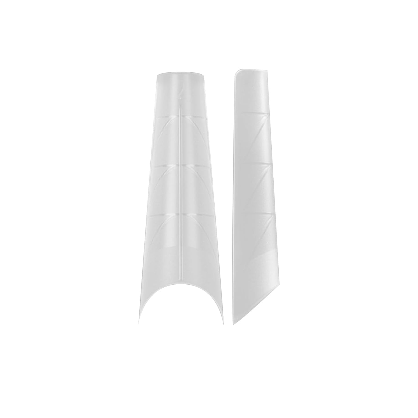 Yuslaidy Soft Gel Nail Tips 256pcs Full Cover Extensions Square Almond Stiletto Coffin Tips de Uñas para Extensión Uñas Poligel Acrylic Soft Nail Extension Kit para Salón y Casa Coffin Shape