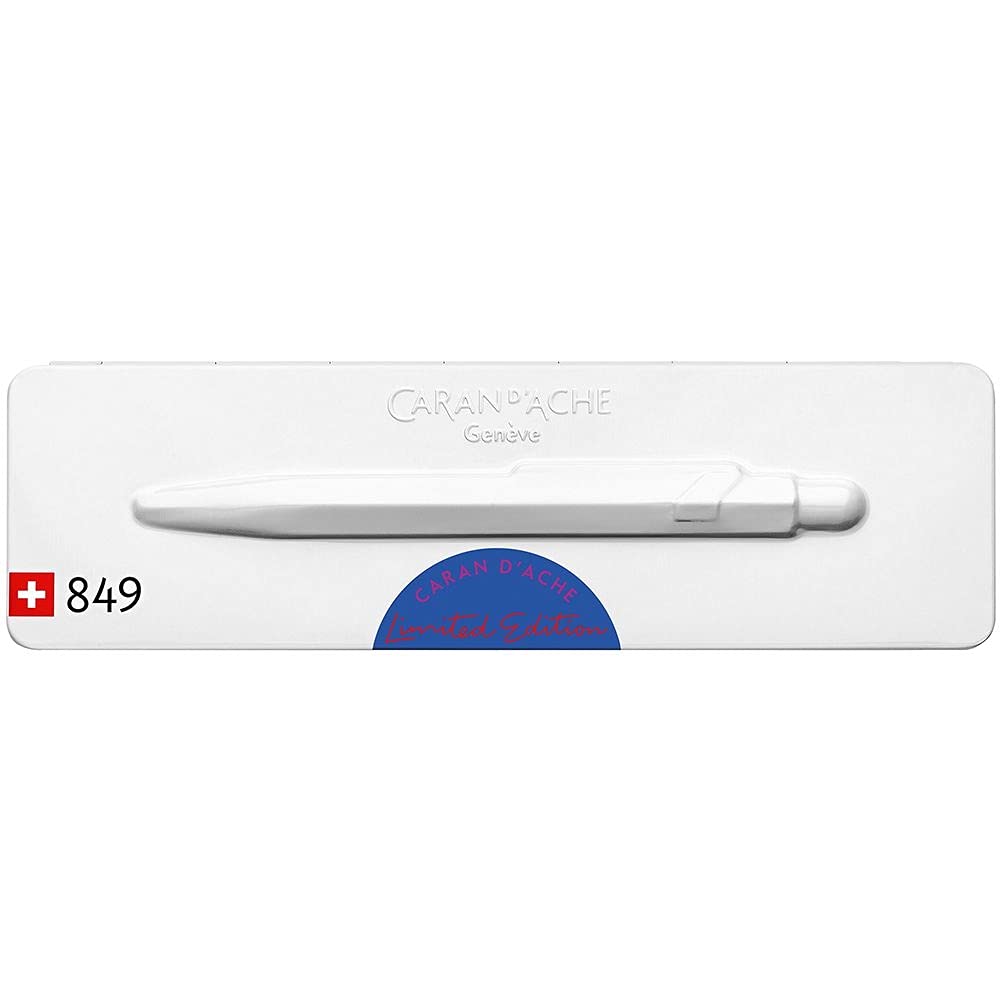 Caran d'Ache 849 Ballpoint Pen 'Claim Your Style' Edition 2 - Cobalt Blue