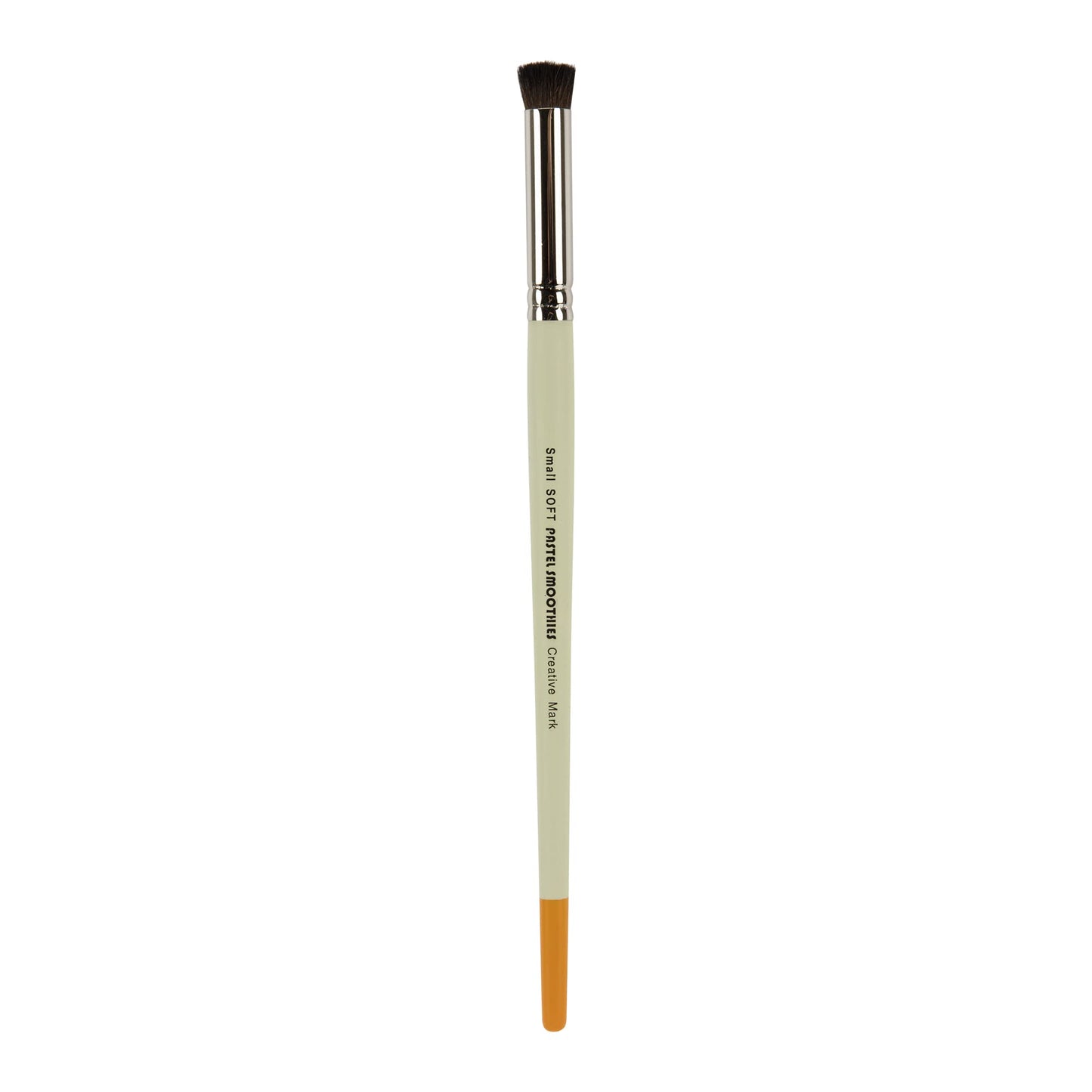 Creative Mark Pastel Smoothies Soft | Set of 3 - Paintbrush for Pastel Blending Bristle & Nylon Hair for Blending on Rough Surfaces Short Handle Lacquered Wood Handles