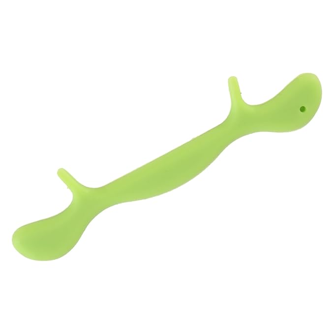 Smile Practice Tool Silicone Face and Mouth Exerciser for Speech and Stutter Correction Safe Portable and Easy to Use Green