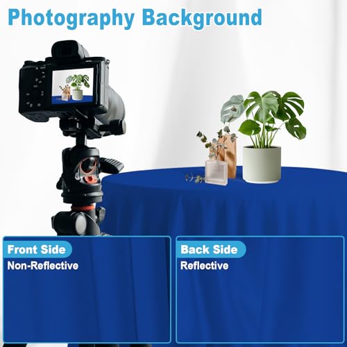 Blue Background Cloth Photography Props 5x7ft Royal Blue Background Props for Character Commodity Shooting LY99 - color: Blue, size: 5X7 FT