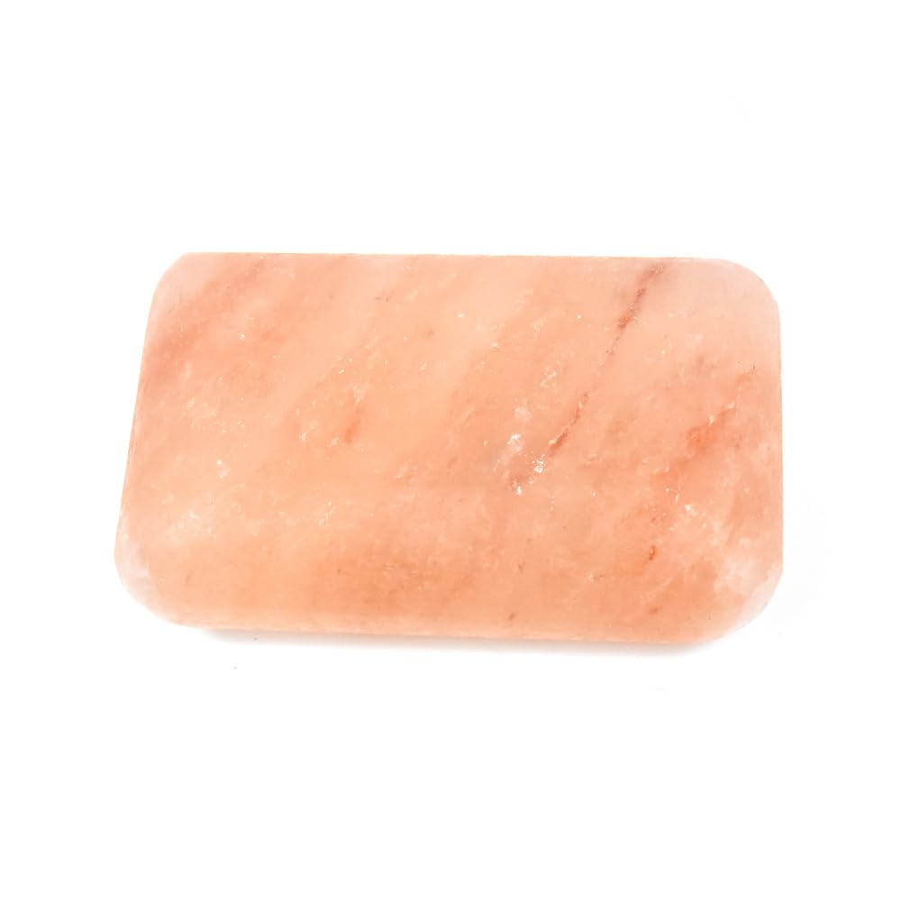 Windfulogo Large Hot Massage Stones Set Himalayan Salt Heated Warmer Stone for Spa Massage 2.56 x 3.93in (6.5x10cm)
