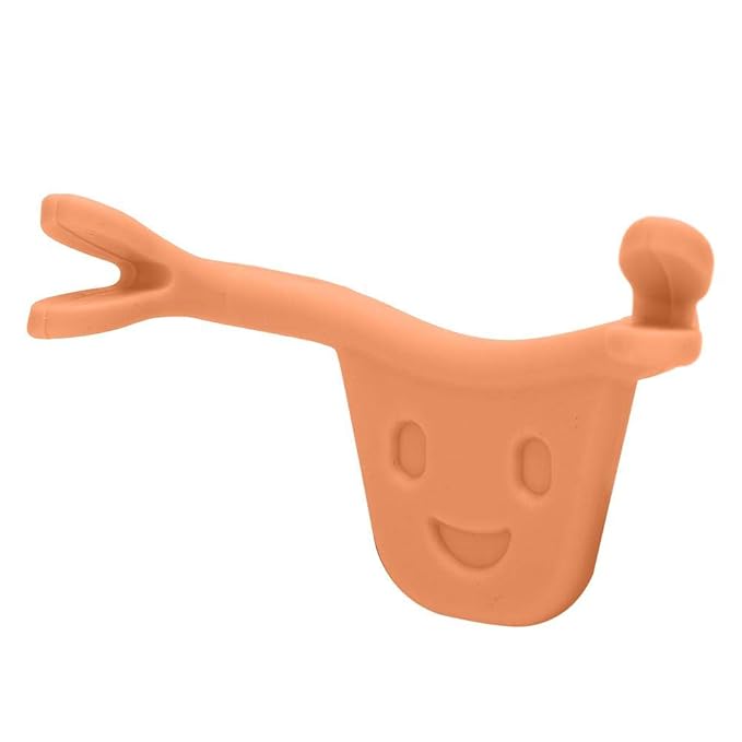 Smile Corrector, Face Trainer Smile Beauty Maker Trainer Forming Mouth Exerciser Training Mouth-shape Exercise Device for Lip Tattoo(Orange)