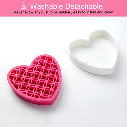Silicone Makeup Brush Holder, Cosmetic Organizer, Pen Holder for Desk, Pencil Case, Sewing Tool, Beauty Tool, Brushes, Scissors, Toothbrush Holders (Blue) - color: Blue