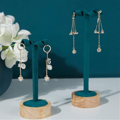 Jewelry Towers Personalized Velvet Jewelry Display Rack Storage Ornaments Light Luxury Store Mall Shooting Jewelry Display Props Jewellery Stand Display(Large) - size: Large