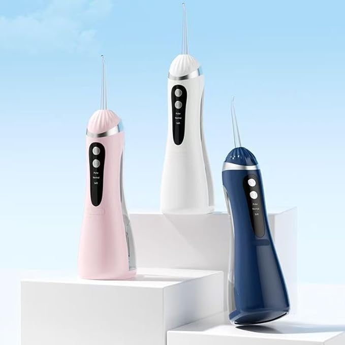 Cordless & Portable Water Flosser – Rechargeable Oral Irrigator for Teeth Cleaning for Braces, Implants & Gum Care