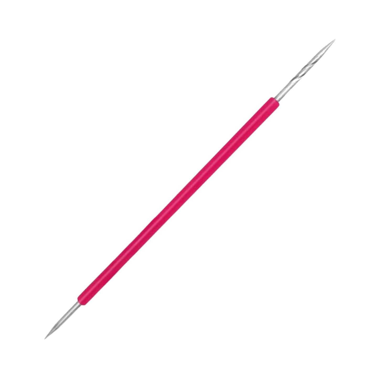 ISIS CUTELARIA Toothpick Double-End Stick With Pink Silicone (pointed tip Pusher) (ISIS015)