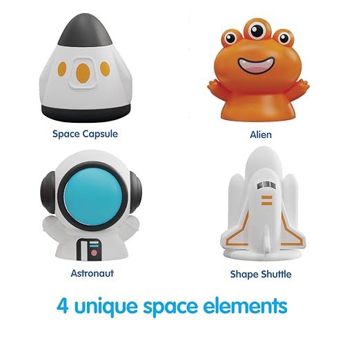 Kidoozie Pop N Play Space Explorer Ages 12 Months+, Toddler, Learn Numbers & Colors