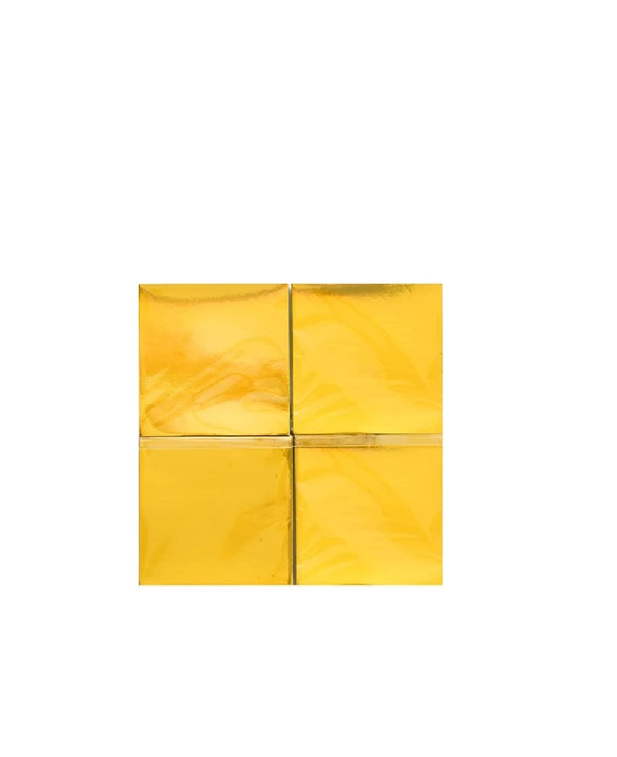 Yasutomo Fold'Ems Origami Paper, 3 X 3 inches, Gold Metallic Foil, 200 Sheets (4411)