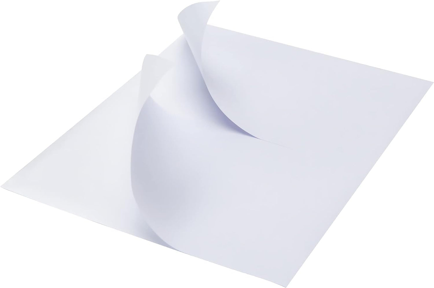 MFLABEL Half Sheet Shipping Labels - 100 Self Adhesive Sticker Sheets for Laser & Inkjet Printers, Waterproof & Smudge-Free, with 12 Free Fragile Labels for Packaging, Shipping and Crafting