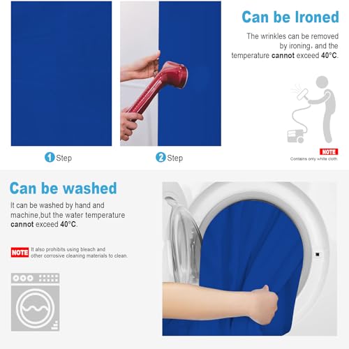 Blue Background Cloth Photography Props 5x7ft Royal Blue Background Props for Character Commodity Shooting LY99 - color: Blue, size: 5X7 FT