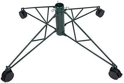 Vickerman 40" Metal Rolling Artificial Christmas Tree Stand - Seasonal Indoor Decor