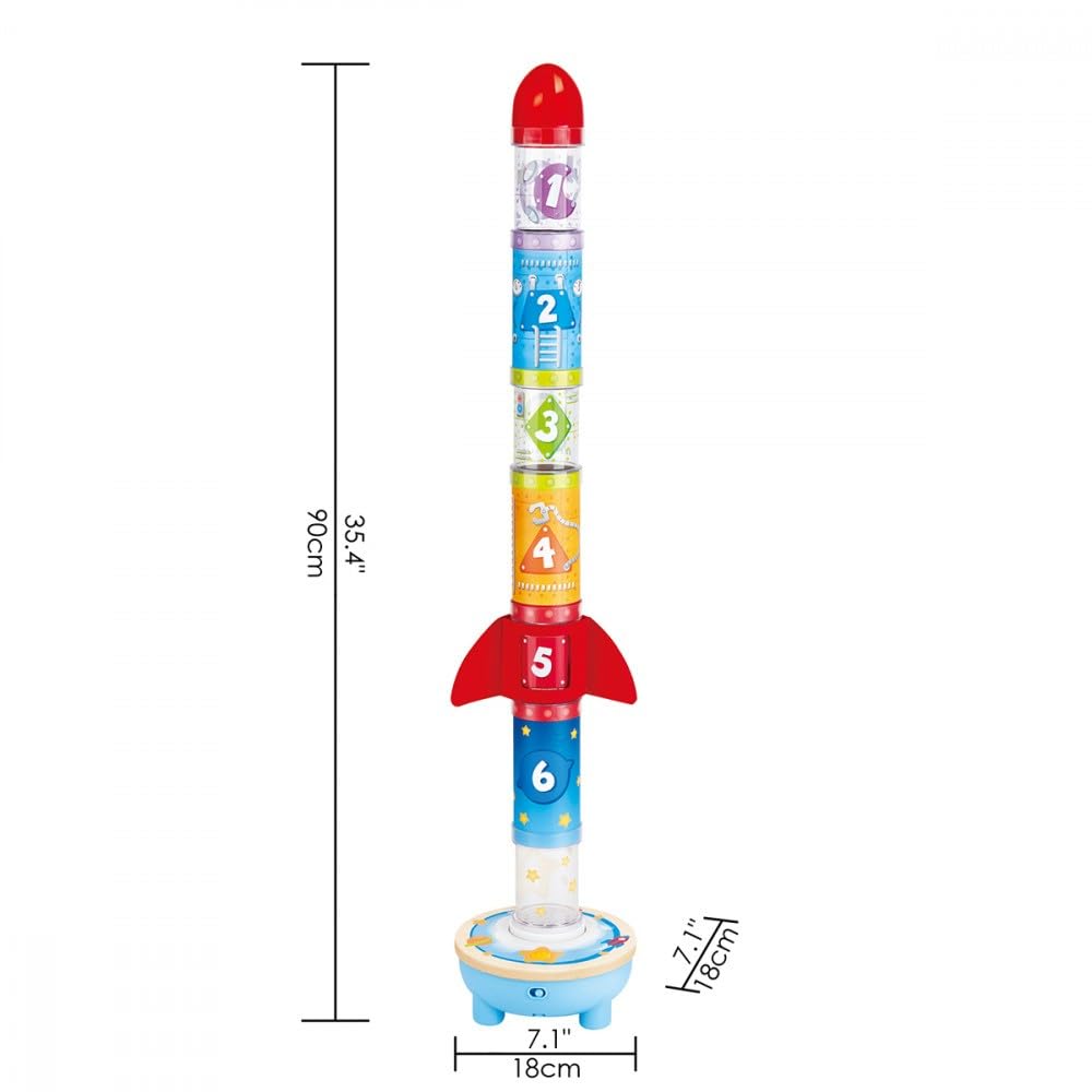 Hape Rocket Ball Air Stacker,24+ Months