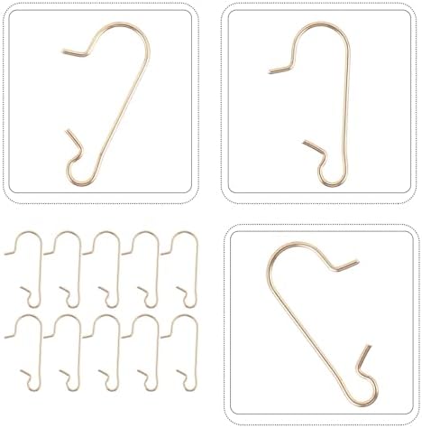 PRETYZOOM 100Pcs Miniature Iron S Hooks for Christmas Tree Decorations Colorful Hanging Hooks for Ornaments Wall Hangers for Kitchen for Holiday DIY Decor