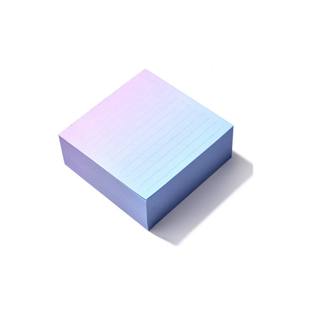 Memo Pads,Note Pads,Scratch Pads,Writing Pads 4x4 Inch with Lines,Not sticky,Micro perforated Writing Pad, Super Thick 400 Sheet Paper Pads, Easy Note Paper for Study, Works, Office (blue color)