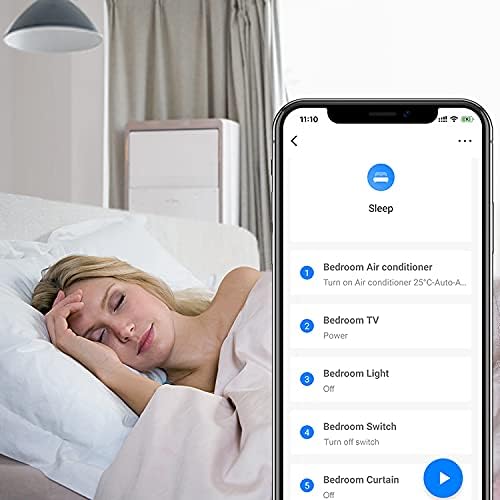 Broadlink RM4 pro IR RF 433/315MHz (No encryption, Fixed Code) WiFi Universal Remote Smart Home Automation Compatible with Alexa and Google Home