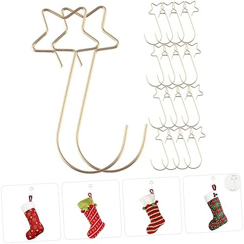 100pcs Christmas Ornament Hanger Hooks Bauble Hanging Hooks for Tree Decorations Easy to Install for Holiday and