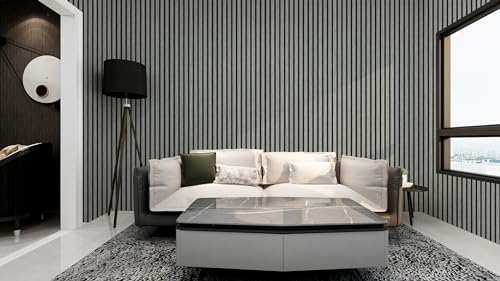 myforHD Wallpaper Peel and Stick Wood Grating Stripe Self-Adhesive Wallpaper Faux Wood Contact Paper Wood Slats Self Adhesive Wall Paper PVC Vinyl Film Removable Waterproof (Wood D, 17.3" x 393") - color: Wood D, size: 17.3" x 393.7"