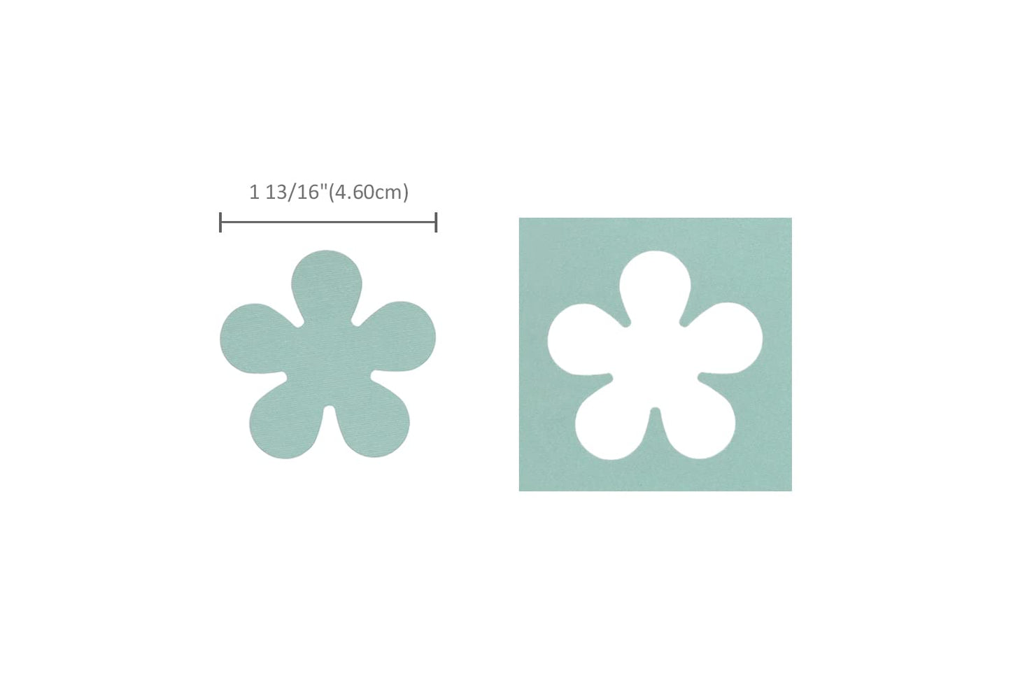 Bira Craft 2 inch Flower 3 Lever Action Craft Punch for Paper Crafting Scrapbooking