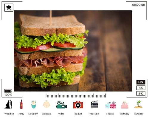 Trykid 5x3ft Fresh Vegetable Sandwich Backdrop Healthy Food Photography Background Kitchen Themed Party Decoration Tapestry Photo Booth Prop Fabric - size: 5x3ft