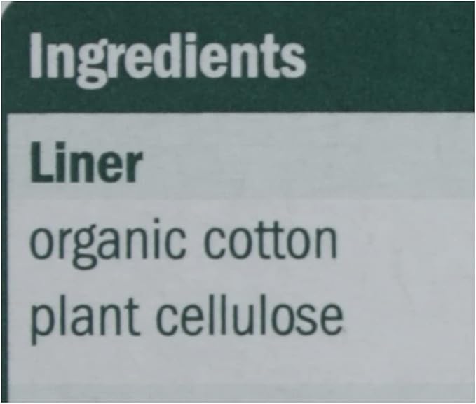 Natracare Natural Organic Cotton Curved Panty Liners for Sensitive Skin, Shaped for Extraordinary Everyday Comfort, 30 Liners Per Box (Pack of 16 Boxes, 480 Liners Total)