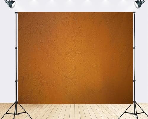 Trykid 6x4ft Terracotta Stucco Backdrop Textured Orange Wall Smooth Matte Finish Photography Background Rustic Exterior Tapestry Party Decoration Photo Studio Prop Fabric - size: 6x4ft