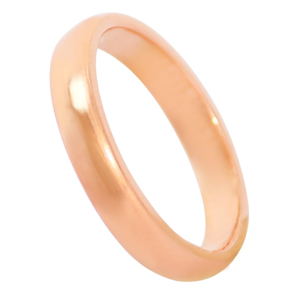Krishnaa Jewels Pure Copper Handmade Classic Band Ring Ethnic Gift Jewelry for Men and Women (7)
