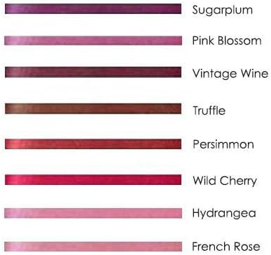 Lauren Brooke Cosmetiques All Natural Lip Liner Pencils, Organic Makeup (Vintage Wine)