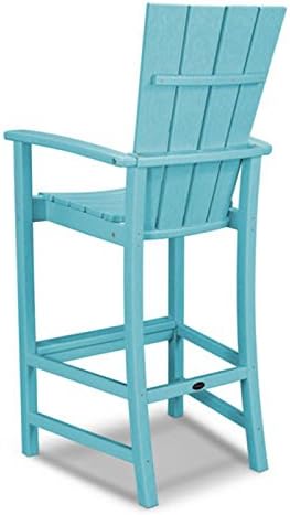 POLYWOOD® Quattro Bar Chair, Black