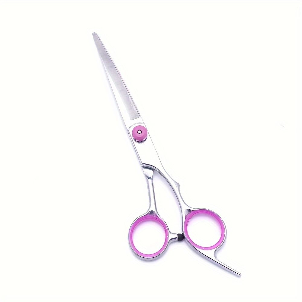 5-in-1 Pet Grooming Scissors, Stainless Steel Straight Thinning Curved Shears & Comb for Pet Use