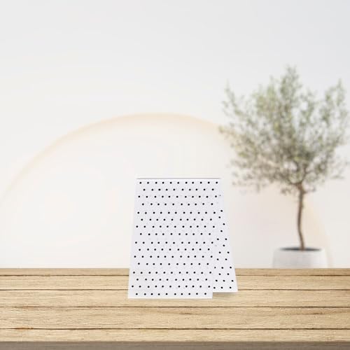 Glodecart Mini Dots Spotted Background Embossing Folder, Plastic Textured Impressions Pattern Spotted Polka Dot Embossing Folder Template for Card Making Scrapbooking Paper Craft Stamps DIY Décor
