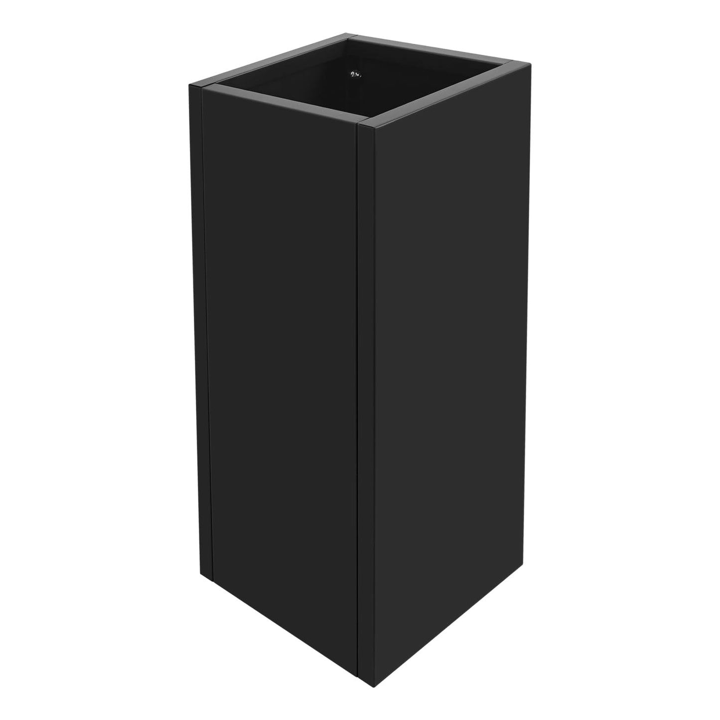 REBaiYU Rectangular Steel Planter Box with Removable Insert Shelf & Drainage Holes - 12/24 Inch Modern Planters for Indoor & Outdoor Use,Modern Flower Pot for Patio, Garden, Deck (30x12x12in)