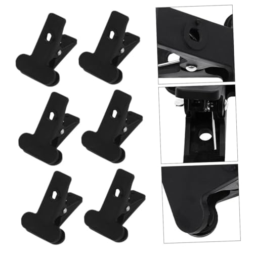 jojofuny 6pcs Heavy Duty Photography Background Clips Clamps for Backdrops Reflectors Canvas and Artworks Maximum Opening for Secure Fixing