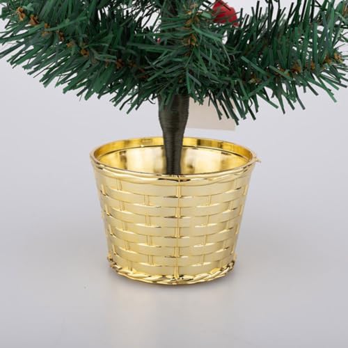Beaupretty 6pcs Christmas Tree Stand Base for Mini Desktop Artificial Trees