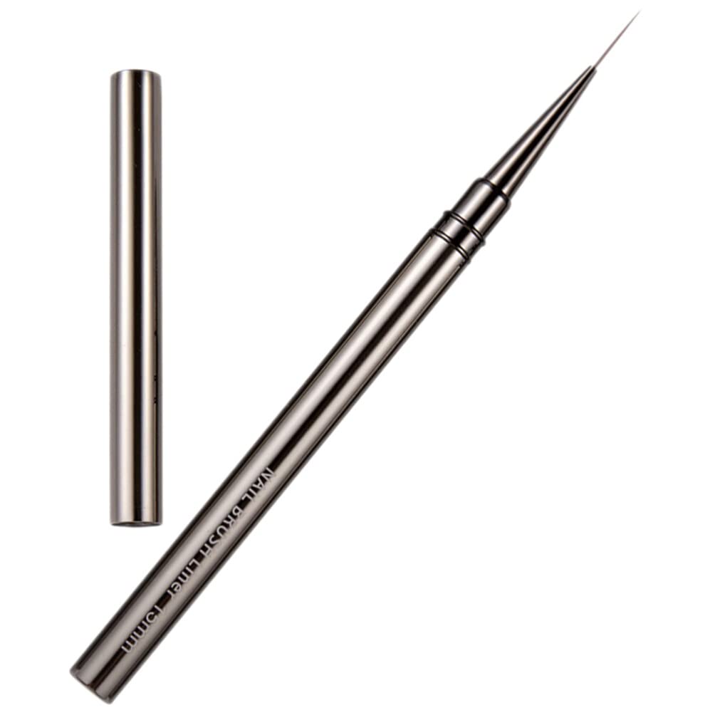 FRCOLOR Nail Art Brush Ultra-Fine Liner Pen 7.08 Inch Precision Manicure Tool for Detailed Nail Drawing and Diy Designs Suitable for Home and Salon Use