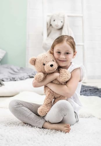 Steiff Jimmy Teddy Bear, Premium Teddy Bear Stuffed Animal, Plush Toy for Kids (Light Brown, 12")