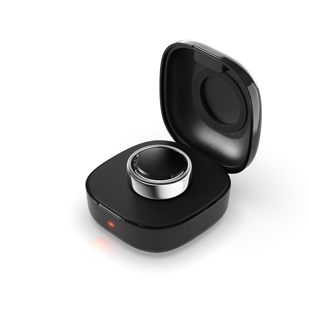 WONJOY Wireless Charging Case Compatible with Oura Ring Gen3 Charger - Size 6 - Portable Travel Charging Box for Smart Ring (6)