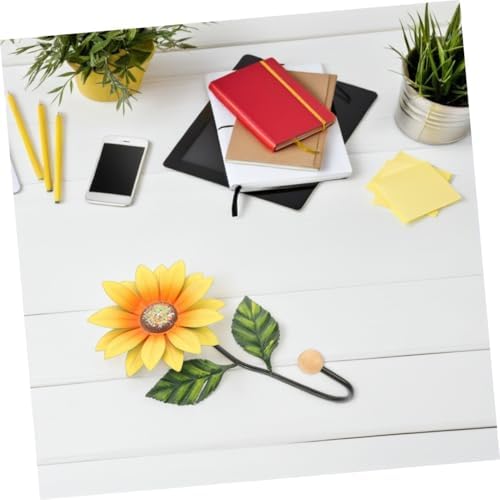 Flower Shape Iron Wall Ornament Hanging Hook for Bedroom Kitchen