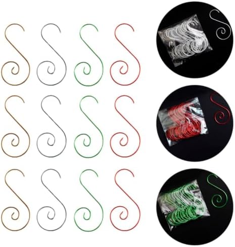 50pcs Christmas Garland Hooks Galvanized Steel Creative Hanging Hook