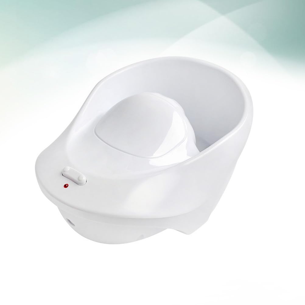 Healifty Electric Manicure Bubble Spa Hand Bowl 8.07X5.7X3.54 Inch Nail Soaking Container with Us Plug for Home and Salon Nail Care Massage