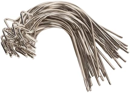 Omabeta Christmas Ornament Hooks Set, 50Pcs Lightweight Stainless Steel Tree Ornament Hooks for Christmas Tree Decorations and Parties