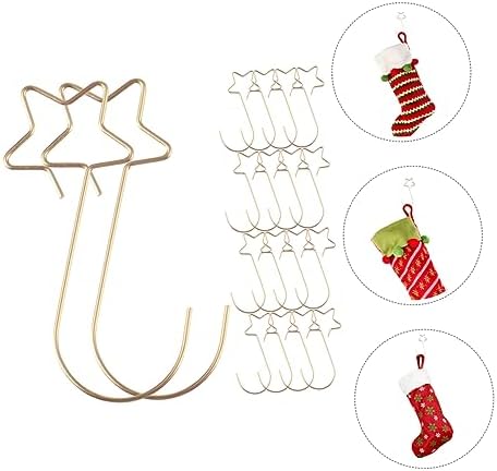 Unomor 100pcs Ornament Hangers for Christmas Bauble Hooks for Tree Decoration for Garlands Wreaths and Holiday Displays