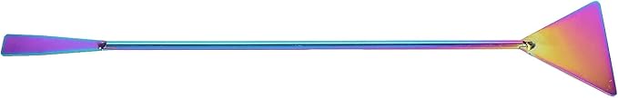 Gavigain Aquarium Sand Flattener Tool, Double Headed Stainless Steel Spatula, Substrate Groomer and Plant Untangler for Aquarium Maintenance